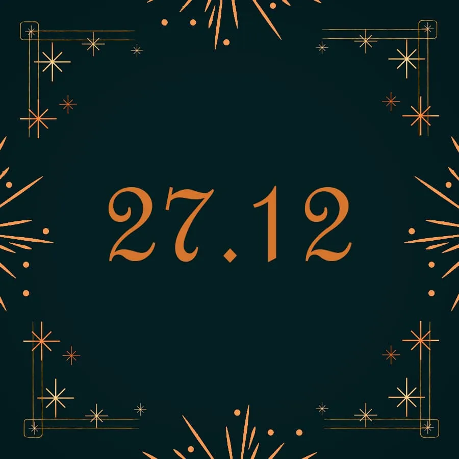 27 декабря