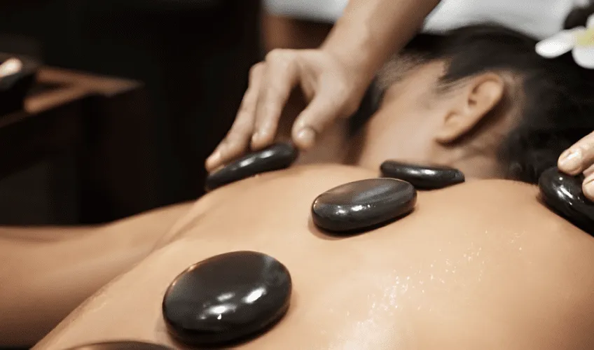 Стоун массаж